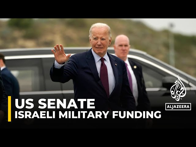 Biden urges US Senate to ‘swiftly pass’ bill with $14.1bn in Israeli military funding