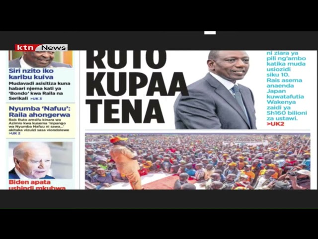 ⁣On graft, President Ruto is more bark than bite