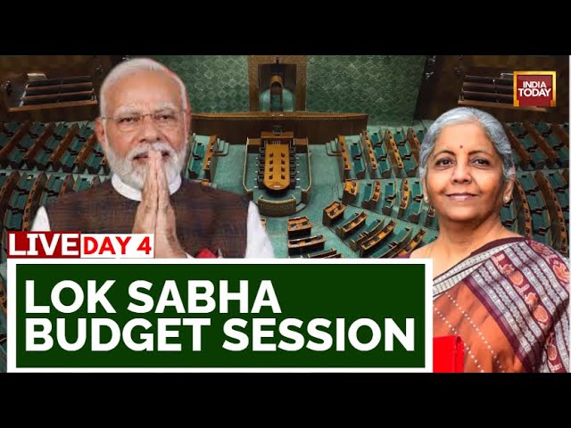 Lok Sabha LIVE: Budget Session Of Parliament Day 4 LIVE | PM Modi In Lok Sabha | Nirmala Sitharaman