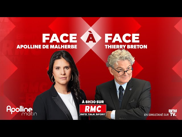  DIRECT - L'intégrale de l'interview de Thierry Breton sur RMC