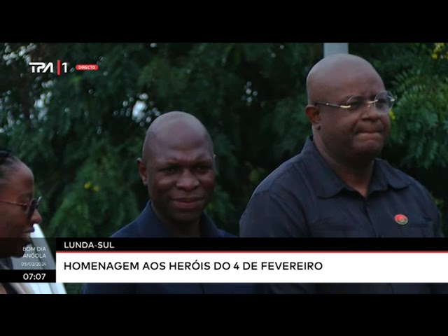 Lunda-Sul - Homenagem aos Heróis do 4 de fevereiro