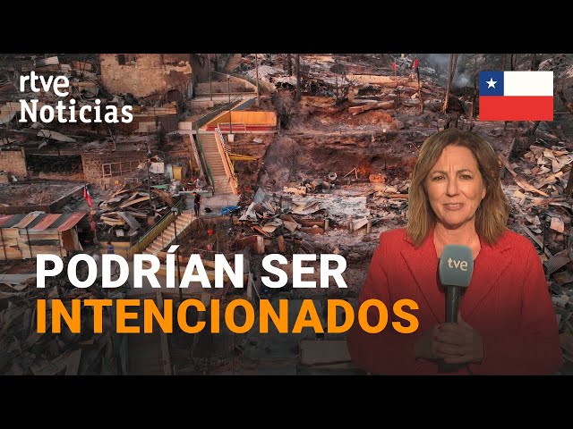 CHILE: INCENDIOS en VALPARAÍSO dejan MÁS de un CENTENAR de MUERTOS y NUMEROSOS DESAPARECIDOS | RTVE