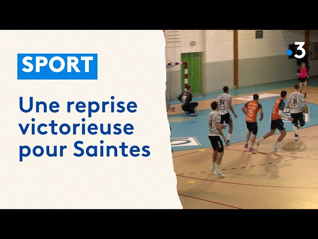 ⁣Handball : Saintes / Val-d'Oise (32 à 31)