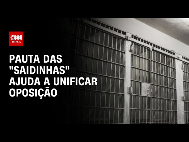 Pauta das "saidinhas" ajuda a unificar oposição | LIVE CNN