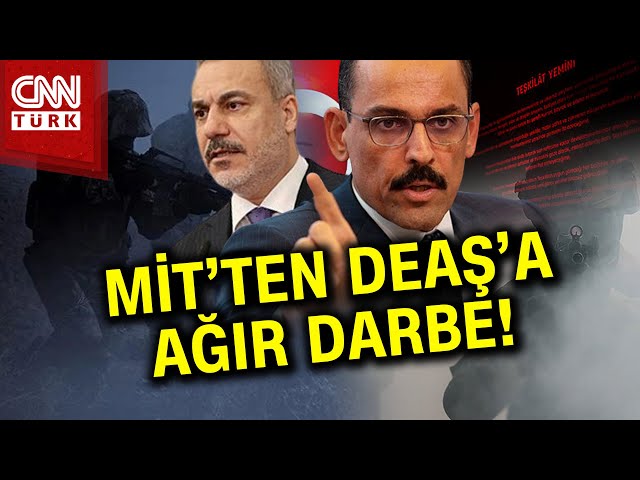 MİT'in DEAŞ Operasyonun Çarpıcı Ayrıntıları! Kritik O Operasyonlar Ön Planda... #Haber