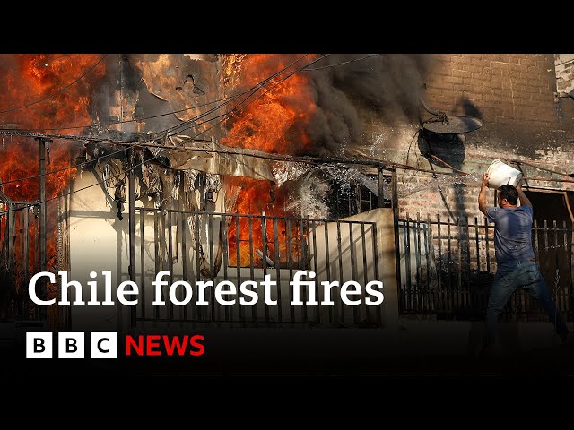 Chile forest fires: At least 112 dead in Valparaíso region | BBC News