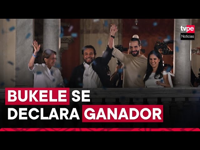 Bukele se autoproclama ganador de las elecciones en El Salvador