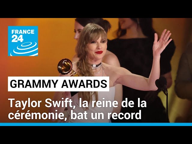 Grammy Awards : Taylor Swift bat un record avec l'album de l'année pour la 4ème fois • FRA