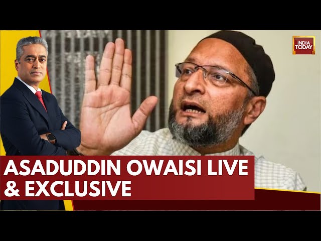 LIVE: Asaduddin Owaisi On Raging Faith Fight | Asaduddin Owaisi Exclusive With Rajdeep SardesaI