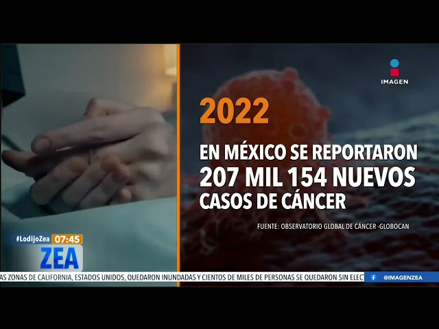 El 14% de la población mexicana podría desarrollar algún tipo de cáncer en los próximos 16 años