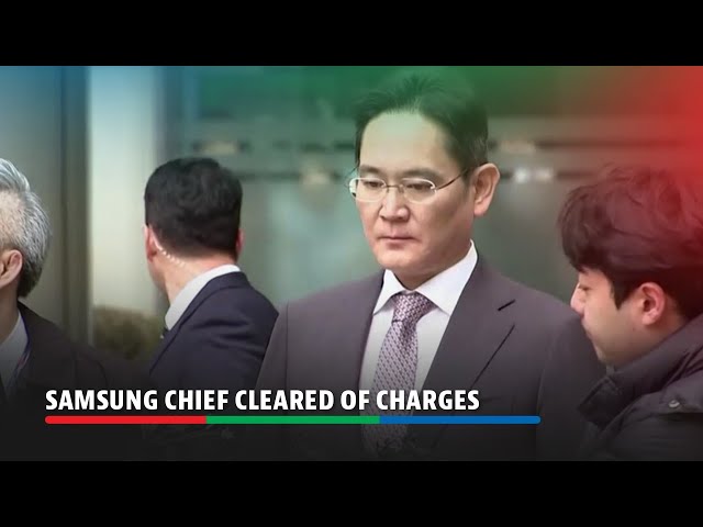 Samsung chief Lee cleared of charges in 2015 merger case