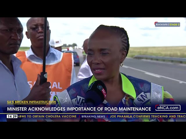 Transport Minister acknowledges importance of road maintenance