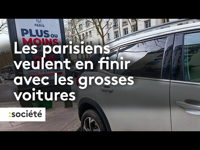 Environnement : les SUV et 4x4 bientôt surtaxés à Paris ?