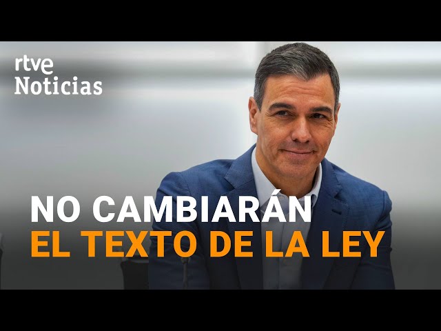 AMNISTÍA: SÁNCHEZ ASEGURA que no descarta REFORMAR la LEY de ENJUICIAMIENTO CRIMINAL | RTVE