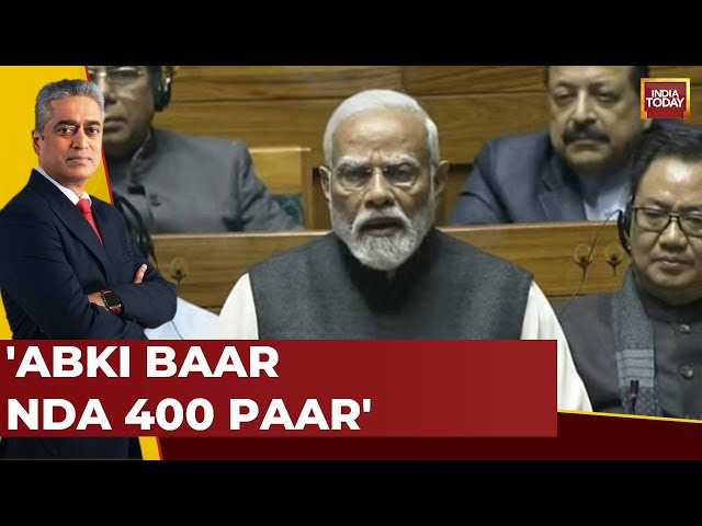 News Today With Rajdeep Sardesai LIVE: PM Modi Speech Decoded | PM Modi In Parliament