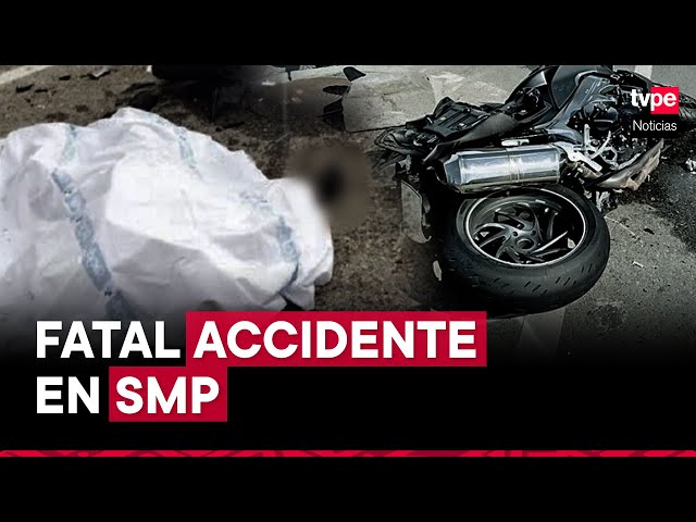 SMP: mujer fallece en accidente de tránsito y deja a un hijo en orfandad