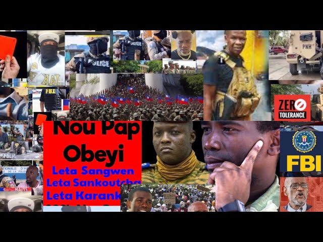 PEYIA LOK! POPILASYON MET DIFE BO PALAIS NATIONAL/PAPA MUSCADIN MOURI/ANPIL KAROCHUO AP BOULE