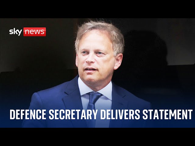 Defence secretary Grant Shapps updates MPs on Red Sea crisis