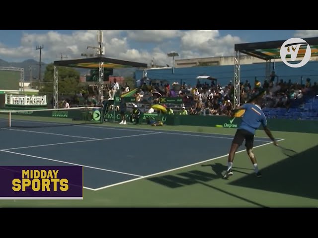 Jamaica Regulated to Group 3 of Davis Cup Tournament #tvjmiddaysportsnews