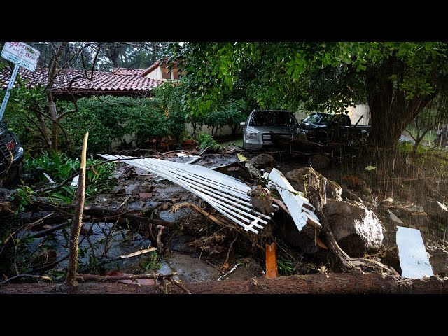 California experiencing flooding, loss of power during slow-moving storm