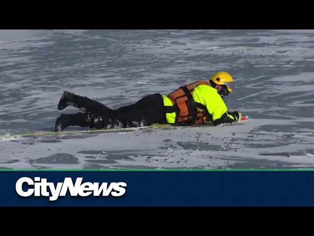 'There's no safe ice in the city', Toronto Fire recommend steering clear from bodies 