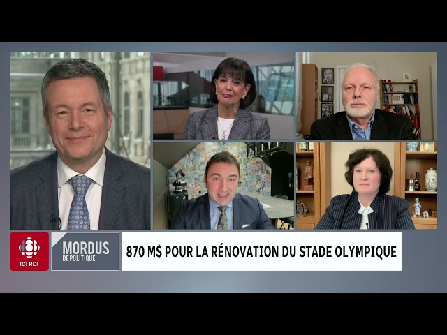 870 M $ pour la rénovation du Stade olympique  | Mordus de politique