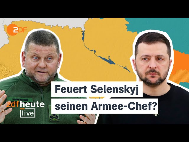 Präsident erwägt Saluschnyj-Rauswurf: Das steckt hinter dem Machtkampf in der Ukraine