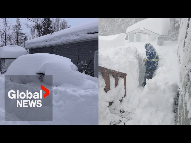 Nova Scotia storm: People dig out of one of the heaviest snowfalls in decades