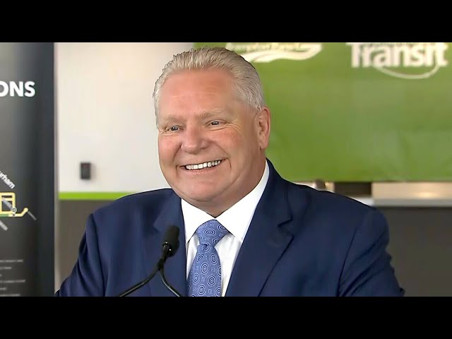 Doug Ford questioned about sole-sourced Service Ontario deal | 'Give this one up'