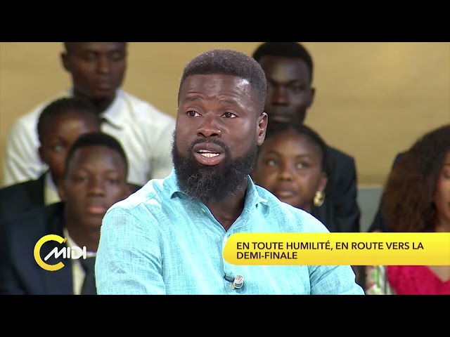 Eboue Emmanuel sur le plateau de C'midi, à propos de sa titularisation en équipe A.