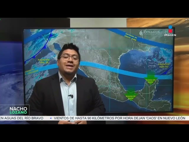 Llega la sexta tormenta invernal al noroeste de México | DPC con Nacho Lozano