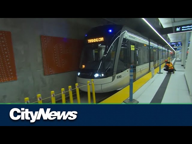 Officials provide Eglinton Crosstown LRT update