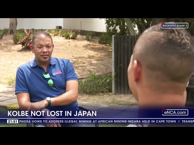 Cheslin Kolbe not lost in Japan