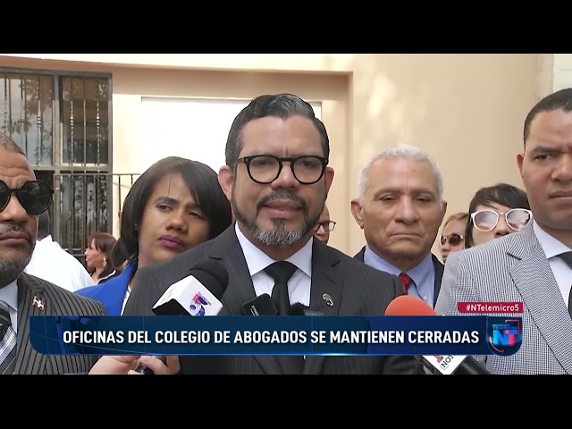 Conflicto suscitado entre Trajano y Yohan mantienen cerradas puertas del Colegio de Abogados