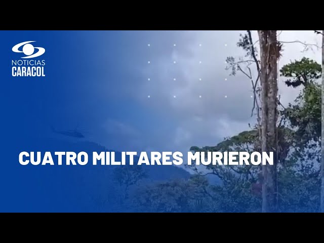 Accidente de Helicóptero del Ejército: vea las imágenes previas a la tragedia en Chocó