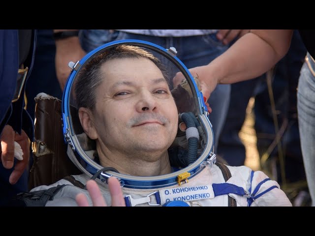 Russian cosmonaut breaks record for most time in space