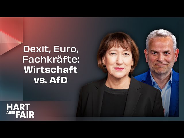 Auto-Präsidentin: Dexit-Idee der AfD wäre eine Katastrophe | HART ABER FAIR