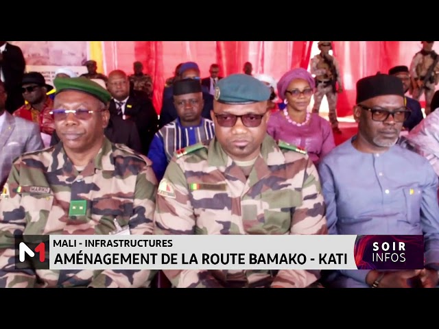 ⁣Mali : aménagement de la route Bamako - Kati