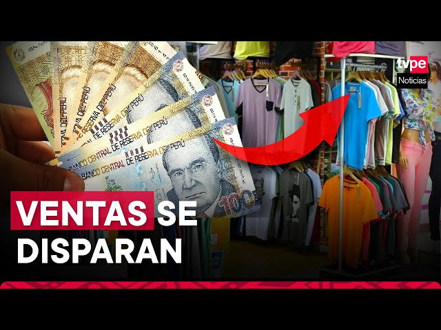 Gamarra: incrementa venta de ropa ligera por intenso calor