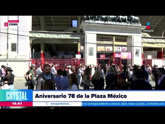 La Plaza México celebra su aniversario número 78