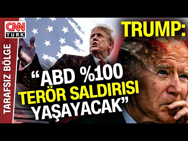 Trump'tan "Terör Saldırısı Yaşayacağız" Açıklaması! Süper Güç ABD Bölünme Sürecinde M