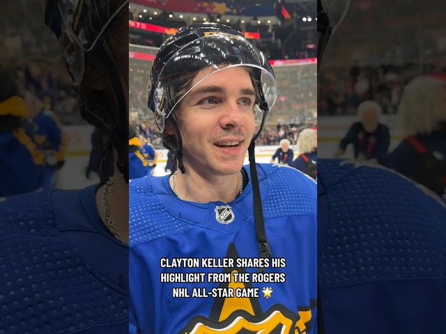 Clayton Keller’s Highlight From The Rogers NHL All-Star Game 