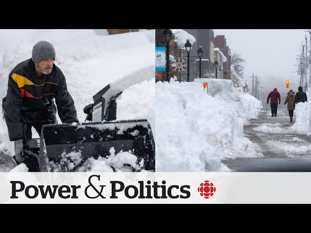 Nova Scotia gets federal assistance for storm cleanup | Power & Politics