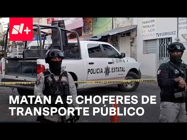 Asesinan a 5 choferes en Chilpancingo en las últimas horas - Las Noticias