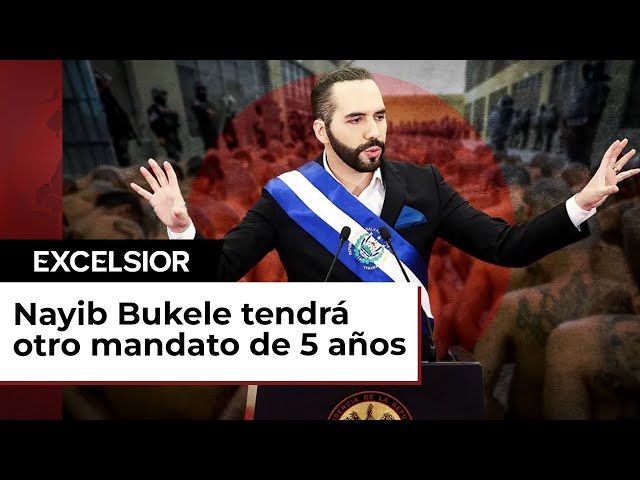 Nayib Bukele gana reelección en El Salvador