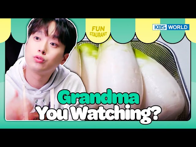 Chanwon on Grandma's Recipe [Stars Top Recipe at Fun Staurant : EP.206-4] | KBS WORLD TV 240205