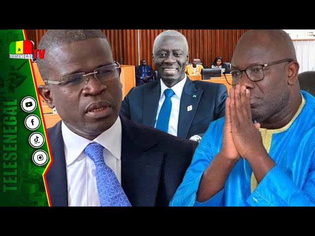 Bagarre entre Députés :Abba Mbaye et Ahmed Aidara sortis de force par Amadou Mame Diop qui sourit...