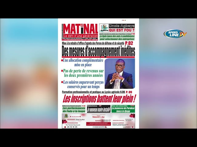 LA REVUE DES TITRES - 06 02 2024 - Romaric Dossa