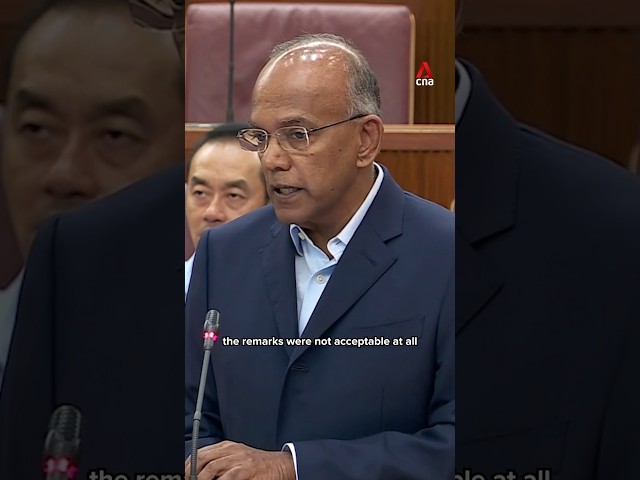 K Shanmugam on allegations made by police officer who died by suicide