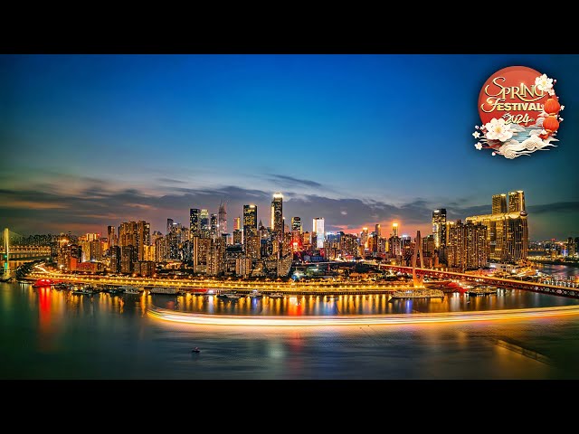 Live: Enjoy the panoramic view of Yuzhong Peninsula in Chongqing